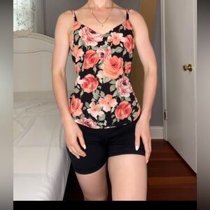 Floral tank top